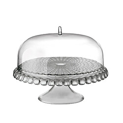 Guzzini Présentoir à gâteau avec cloche - D 36 cm