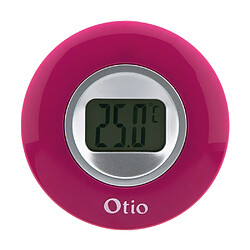 Thermomètre d'intérieur rose écran LCD - Otio