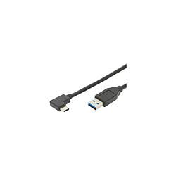 Digitus ASSMANN Câble de raccordement USB 3.1, USB-C - USB-A, 1,0 m ()