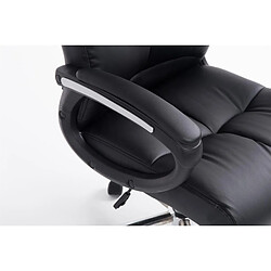 Acheter Decoshop26 Fauteuil chaise de bureau ergonomique hauteur réglable noir BUR10048