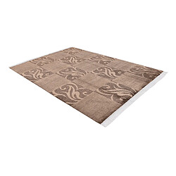 Vidal Tapis de laine 244x173 brun Darya pas cher