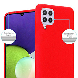 Avis Cadorabo Coque Samsung Galaxy A22 4G / M22 / M32 4G Etui en Rouge