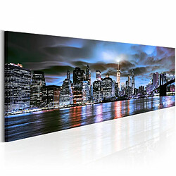 Paris Prix Tableau Imprimé NYC : City Lighthouse 40 x 120 cm