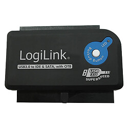 LogiLink Adaptateur USB 3.0 - IDE & SATA avec fonction OTB ()