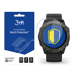 Max Protection Garmin Fenix 6X Pro - 3mk Watch Protection v. FlexibleGlass Lite