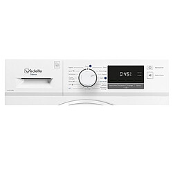 Lave-linge hublot 12kg 1400 tours/min blanc - LFVQ124W - VEDETTE pas cher