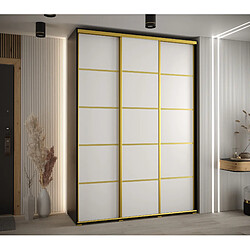 Abiks Meble Armoire DAVOS 4 À Portes Coulissantes 235,2/180/45 3 Portes