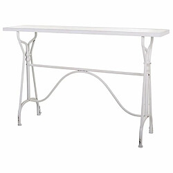 Acheter Meuble d'Entrée Alexandra House Living Blanc Fer 33 x 80 x 122 cm