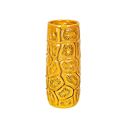 Vase Romimex Jaune Céramique 12 x 28 x 12 cm