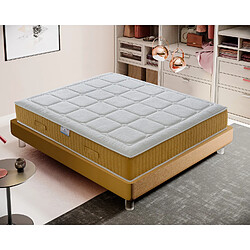 Materassi&Doghe Matelas 180x200 "Top" en mousse à mémoire et gel rafraîchissant à 11 zones