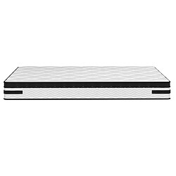 Avis vidaXL Matelas à ressorts ensachés moyen plus 140x200 cm