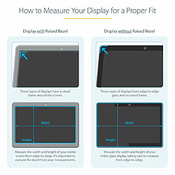 Acheter StarTech 13.3`` Laptop Privacy Screen, Anti-Glare Privacy Filter for Widescreen (16:9) Displays, Laptop Monitor Screen Protector with 51% Blue Light Reduction - Reversible Matte/Glossy Sides (133L-PRIVACY-SCREEN) - Blickschutzfilter für Notebook