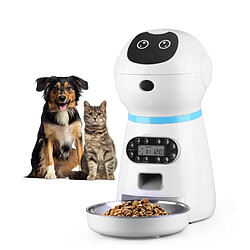 Universal Alimentateur automatique de fenêtre de 4,5L Alimentateur intelligent pour animaux de compagnie Alimentateur intelligent pour chats et chiens Alimentation pour animaux de compagnie Alimentation pour chiens