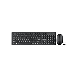 Perixx PERIDUO-717 Packs Clavier et Souris Sans Fil Noir