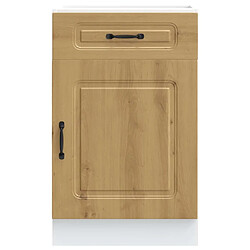 Avis vidaXL Armoire de cuisine Kalmar chêne artisanal bois d'ingénierie