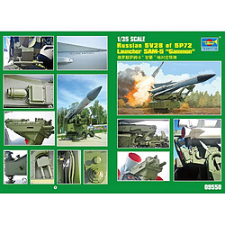 Trumpeter Maquette Lance Missile Russian 5v28 Of 5p72 Launcher Sam-5 ""gammon"" pas cher