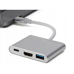 GUPBOO Adaptateur USB DeX USB-C 3.1 3-en-1 HDMI 4K UHD,JL463 pas cher