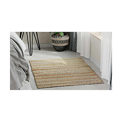 Acheter ICONIK INTERIOR Tapis rectangulaire en jute - Boho Bali - 100x120 CM - Ghana Naturel