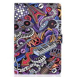 Etui en PU modèle piano pour votre Samsung Galaxy Tab A 10.1 (2019)