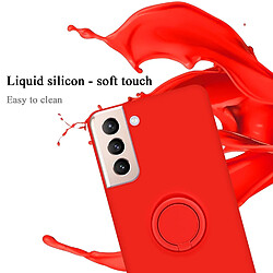 Avis Cadorabo Coque Samsung Galaxy S22 PLUS Etui en Rouge