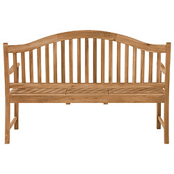 Beliani Banc de jardin HILO Acacia Bois clair pas cher