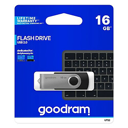 Clé USB GoodRam UTS2 Noir Argenté 16 GB 5 MB/s-20 MB/s (1 Unité)