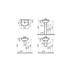 Vitra Lavabo gamme Normus