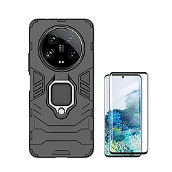 NIS Kit Film Verre Trempé Incurvé + Coque Xiaomi 14 Ultra Noir