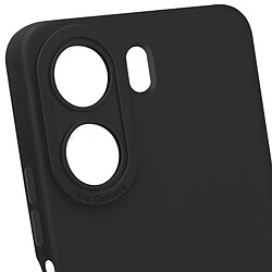 Avizar Coque pour Xiaomi Redmi 13C Silicone Mat Protection Caméra Noir