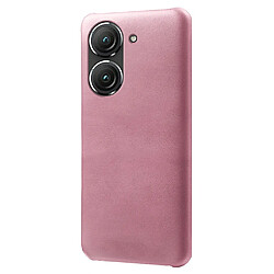 Coque en TPU + PU texture des veaux, antidérapante, antichocs pour votre Huawei Mate 50 4G - or rose