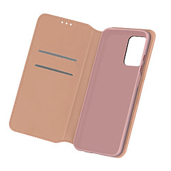 Avizar Housse Samsung Galaxy A32 5G Étui Folio Portefeuille Fonction Support Rose gold