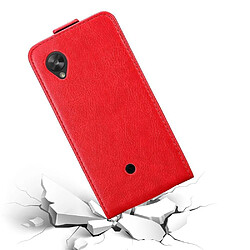 Acheter Cadorabo Coque LG Google NEXUS 5 Etui en Rouge