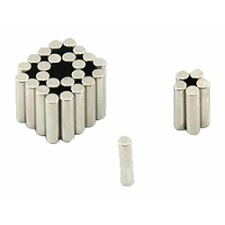 Magnet Expert Lot de 30 aimants diamétralement magnétisés en néodyme N42 3 x 12 mm