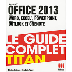 Office 2013 : Word, Excel, Powerpoint, Outlook et Onenote - Occasion