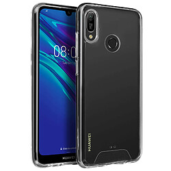 Avizar Coque Huawei Y6 2019 / Y6S et Honor 8A Cristal Bi-matière Antichocs Transparent