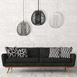 Acheter Home Deco Light Suspension boule filaire 26 cm Maia gris.