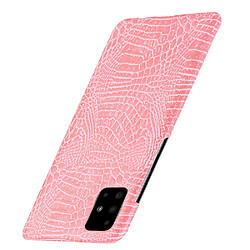 Avis Wewoo Coque Pour Galaxy A51 Crocodile antichoc Texture PC + étui en PU rose