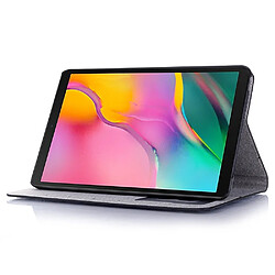 Wewoo Housse Coque Etui à rabat horizontal en cuir texturé avec texture croco pour Galaxy Tab A 8 2019 P200 / P205avec porte-cartes et noir pas cher