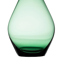 BigBuy Home Vase Vert verre 12 x 12 x 33 cm pas cher