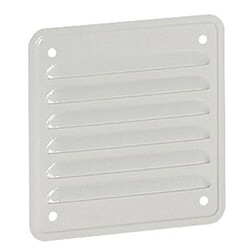 jeu de 2 ouïes d'aération métal - avec grilles - ip32 ik10 - 138 x 138 mm - legrand 034804