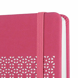 SIGEL JN206 Carnet de notes Jolie, 9, 5 x 15 cm, ligné, couverture rigide, rose foncé