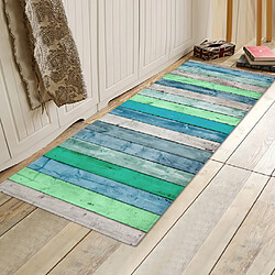 Tapis De Sol Tapis De Maison Moderne Tapis Rustique Runner Blue (60x180cm)