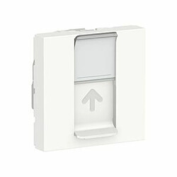 Avis prise rj45 - 2 modules - cat6 - ftp - blanc - schneider electric nu341918