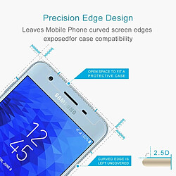 Avis Wewoo Film de verre trempé 100PCS 9H 2.5D pour Galaxy J3 2018