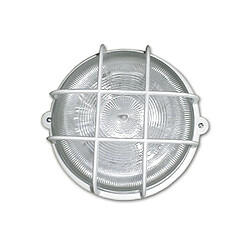 Elro HUBLOT - Rond - 60 W à vis + grille de protection