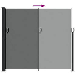 Acheter vidaXL Auvent latéral rétractable anthracite 180x600 cm