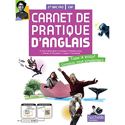 Carnet de pratique d'anglais : 2de bac pro, CAP