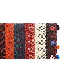 Vidal Tapis de laine 195x151 rouge Jajim pas cher