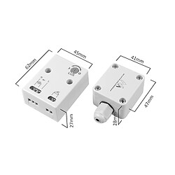 Avis Interrupteur crépusculaire extérieur 3450W 360° Maclean Energy MCE35