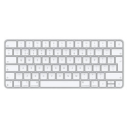 Apple Magic clavier USB + Bluetooth Néerlandais Aluminium, Blanc